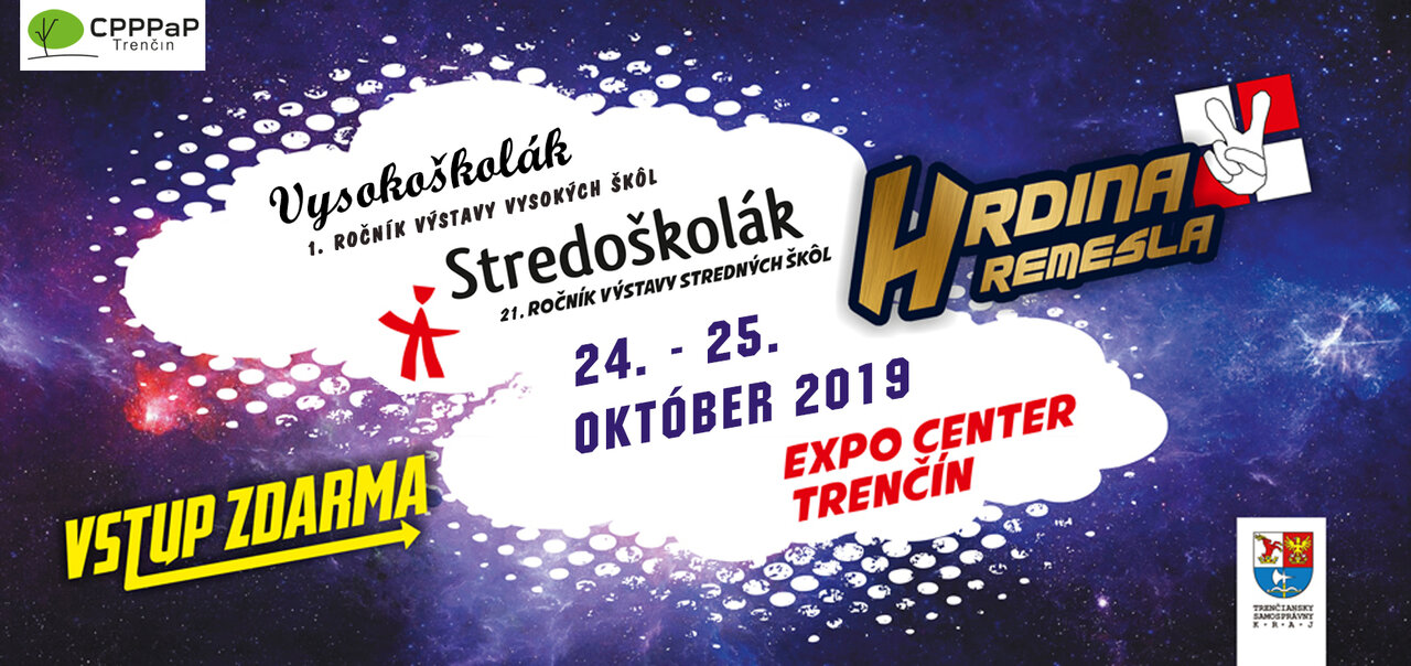 Pozvánka na 21. ročník výstavy STREDOŠKOLÁK - HRDINA REMESLA